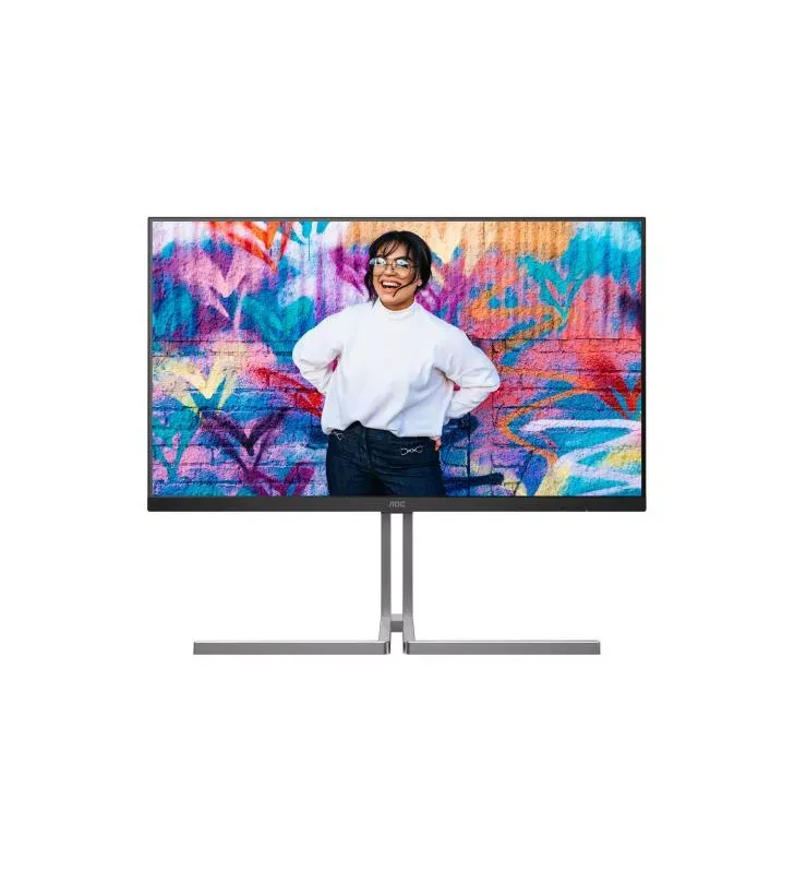 AOC U32U3CV écran plat de PC 80 cm (31.5&quot;) 3840 x 2160 pixels 4K Ultra HD LCD Noir