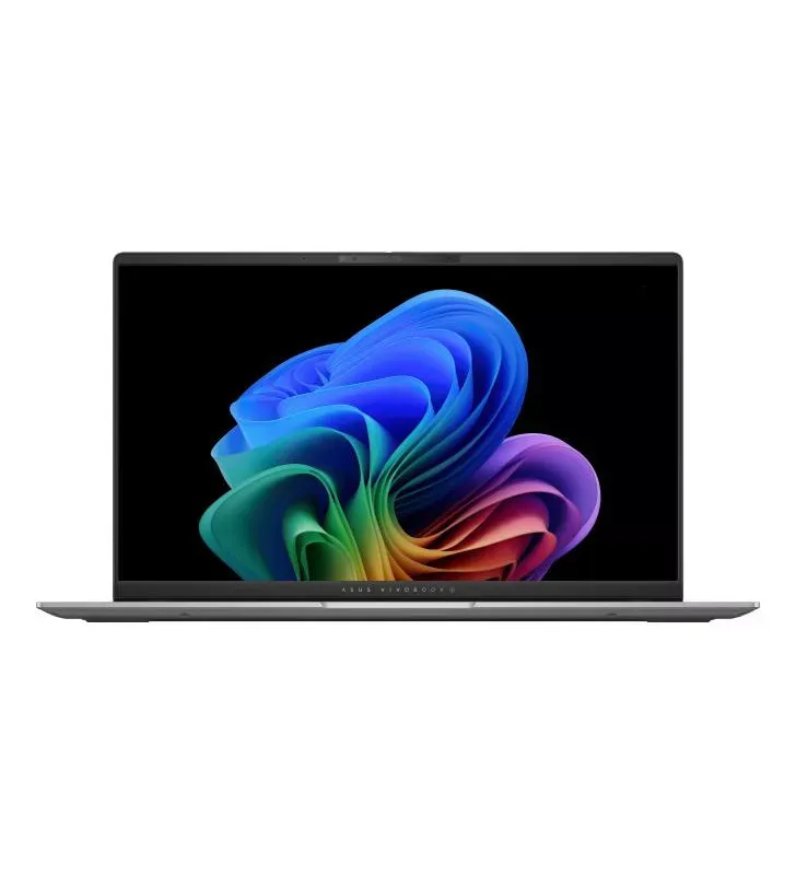 ASUS Vivobook S 15 OLED S5507QA-MA038X Qualcomm Snapdragon X1-P42-100 Ordinateur portable 39,6 cm (15.6&quot;) 3K 16 Go LPDDR5x-SDRAM 512 Go SSD Wi-Fi 7 (802.11be) Windows 11 Pro Argent