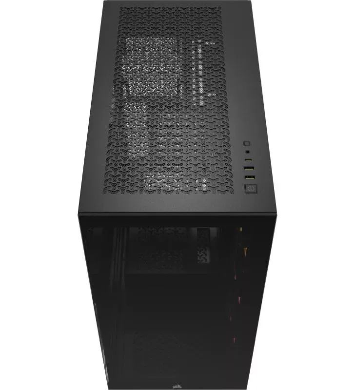 CORSAIR ICUE LINK 3500X ARGB Mid-Tower PC Case, Black
