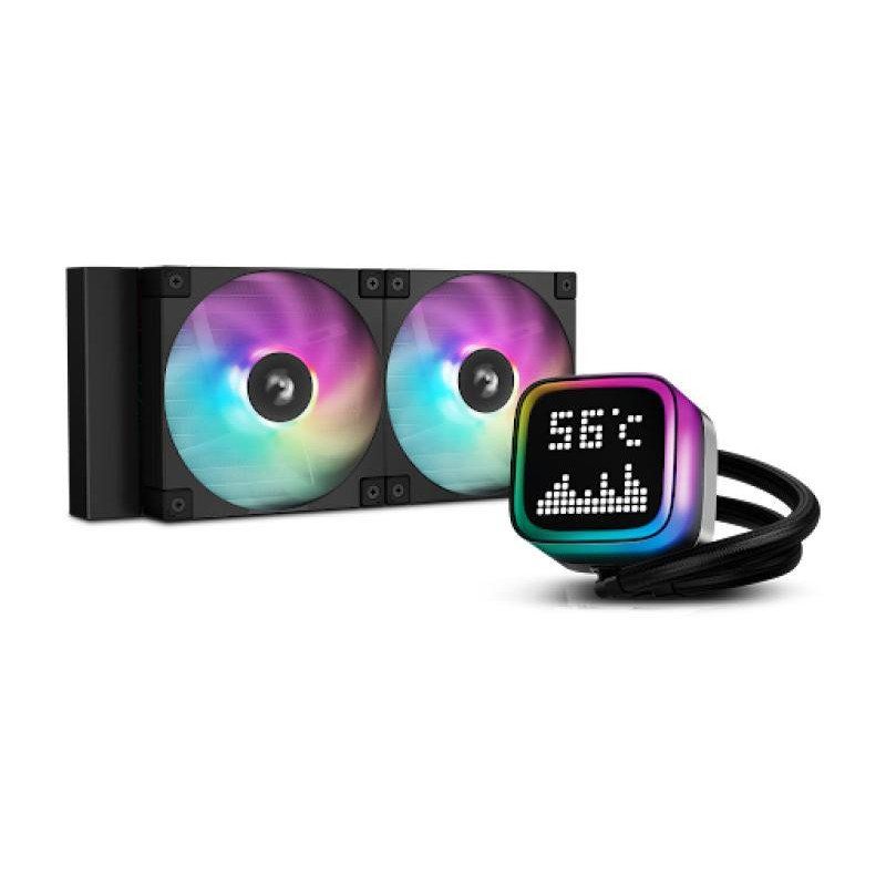 ARCTIC Liquid Freezer III Pro 240 - Refroidisseur CPU AIO, 2 x 120 mm Refroidissement à Eau, Radiateur da 38 mm, Pompe PWM, Ventilateur VRM, AMD AM5/AM4, Intel LGA1851/1700 Cadre de Contact - Noir