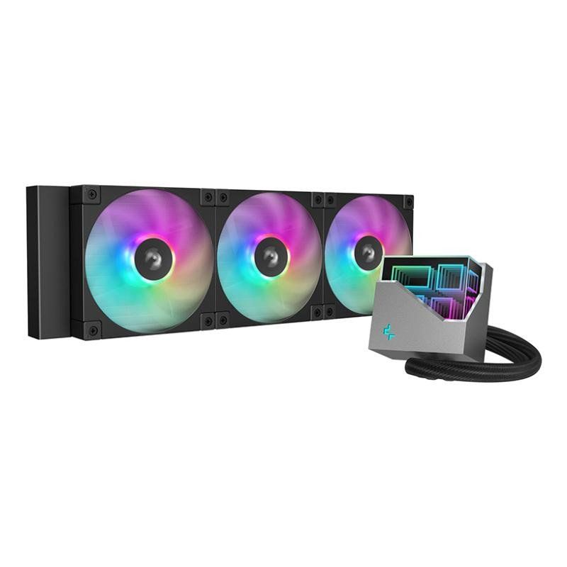 CORSAIR Nautilus 360 RS ARGB Refroidisseur Liquide pour CPU – 360mm AIO – Faible Bruit – Connexion Directe de Carte Mère – Intel LGA 1851/1700, AMD AM5/AM4 – 3X RS120 ARGB Ventilateurs Inclus – Noir