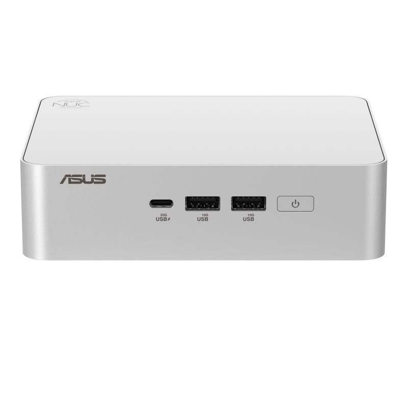 ASUS NUC 15 Pro Plus Kit RNUC15CRSU500002 (Processeur Intel Core Ultra 5 225H, Intel Arc Graphique, WiFi 7, Bluetooth 5.4, sans Système d&#39;exploitation, avec Alimentation UE, Blanc)