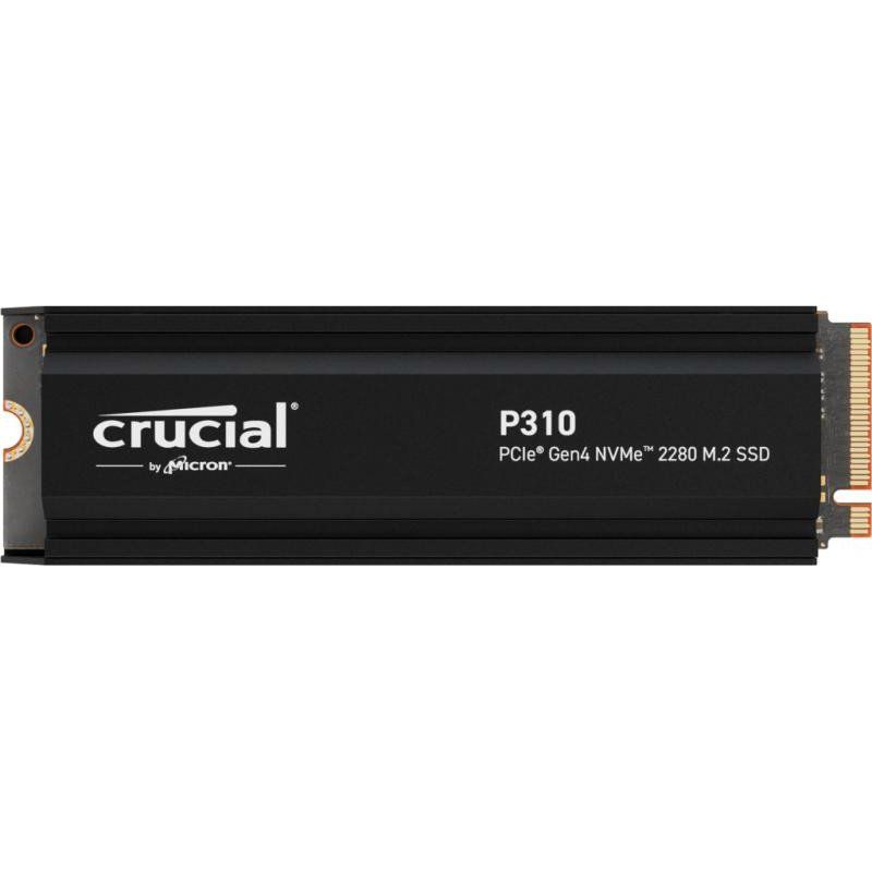 Crucial P310 - SSD - 2To - Interne - M.2 2280 - PCIe 4.0 x4 (NVMe) - Dissipateur Thermique intégré