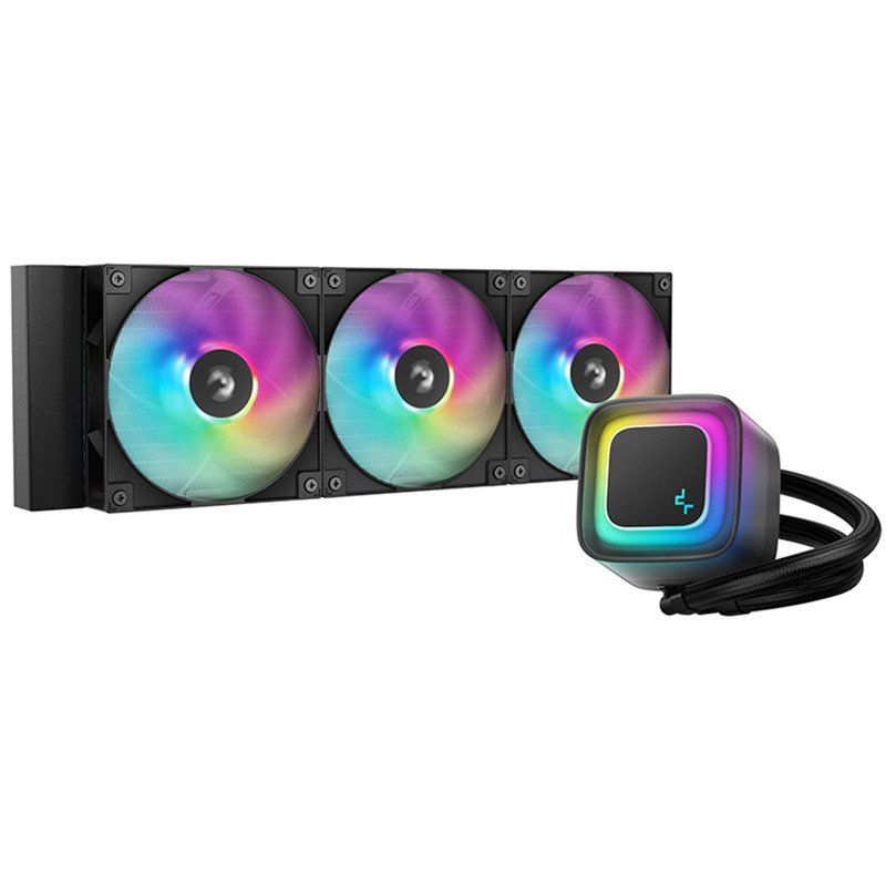 Lian Li Galahad II Trinity Boitier PC Refroidisseur de liquide tout-en-un 12 cm Noir 1 pièce(s)