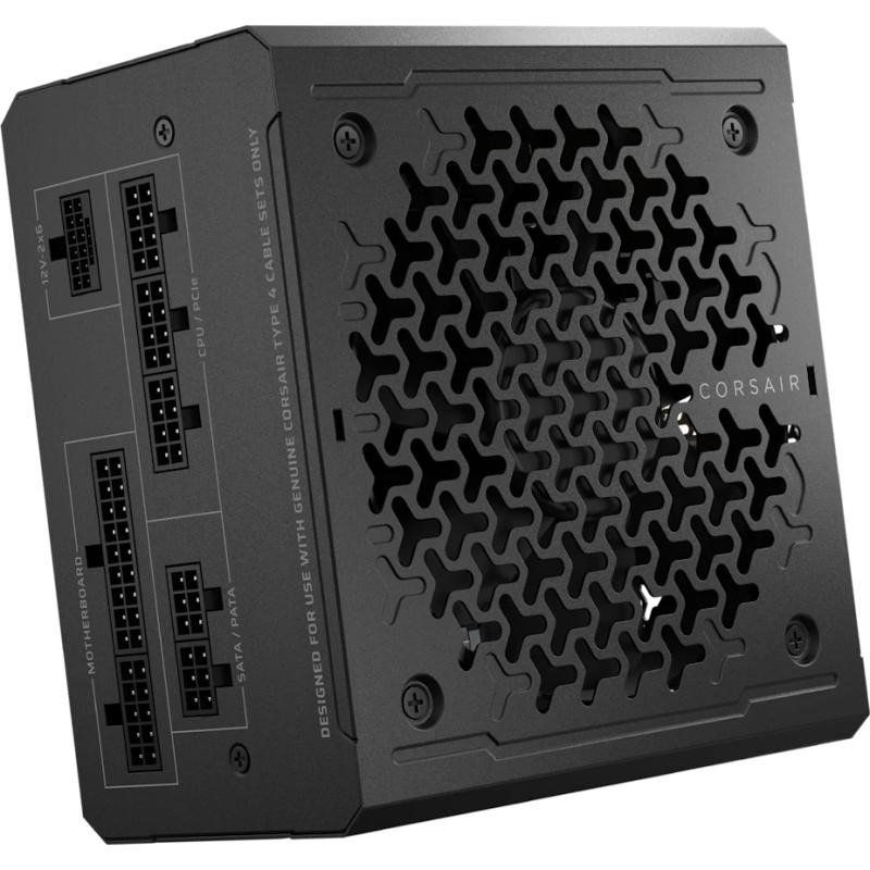CORSAIR RM750e (2025) Alimentation ATX entièrement modulaire et silencieuse avec câble 12V-2x6 - Compatible ATX 3.1 et PCIe 5.1, efficacité Cybenetics Gold, condensateurs évalués à 105°C - Noir