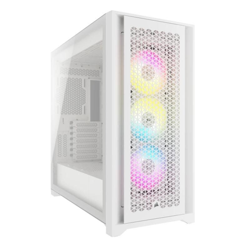 Corsair iCUE 5000D RGB Airflow TG wh ATX CC-9011243-WW