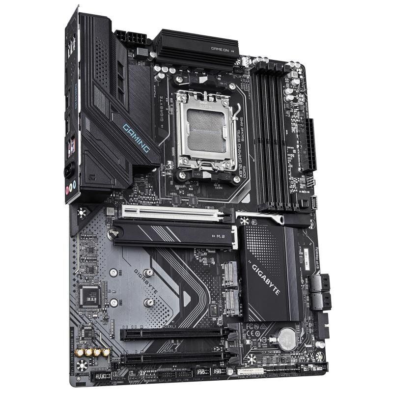 GIGABYTE X870 Gaming WIFI6 Carte Mère - Prend en Charge Les processeurs AMD Ryzen 9000, 8+2+2 Phases VRM, jusqu&#39;à 8000MHz DDR5 (OC), 1x PCIe 5.0, Wi-FI 6, 2.5GbE LAN, USB 4