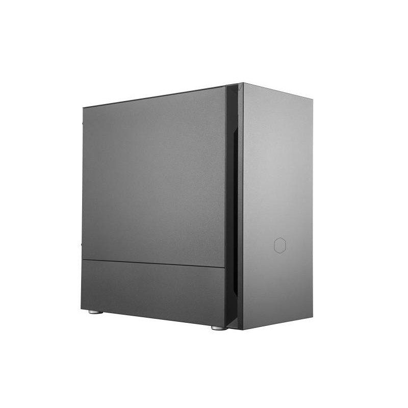 Cooler Master - Silencio S400 - Boitier PC (Micro-ATX, Lecteur Sd, 1Xodd, mousse Insonorisante) - Noir