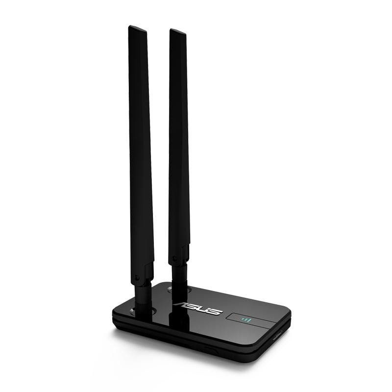 ASUS USB-AC58 - Adaptateur USB 3.0 Wi-Fi AC 1300 Mbps Double Bande, antennes externes détachables