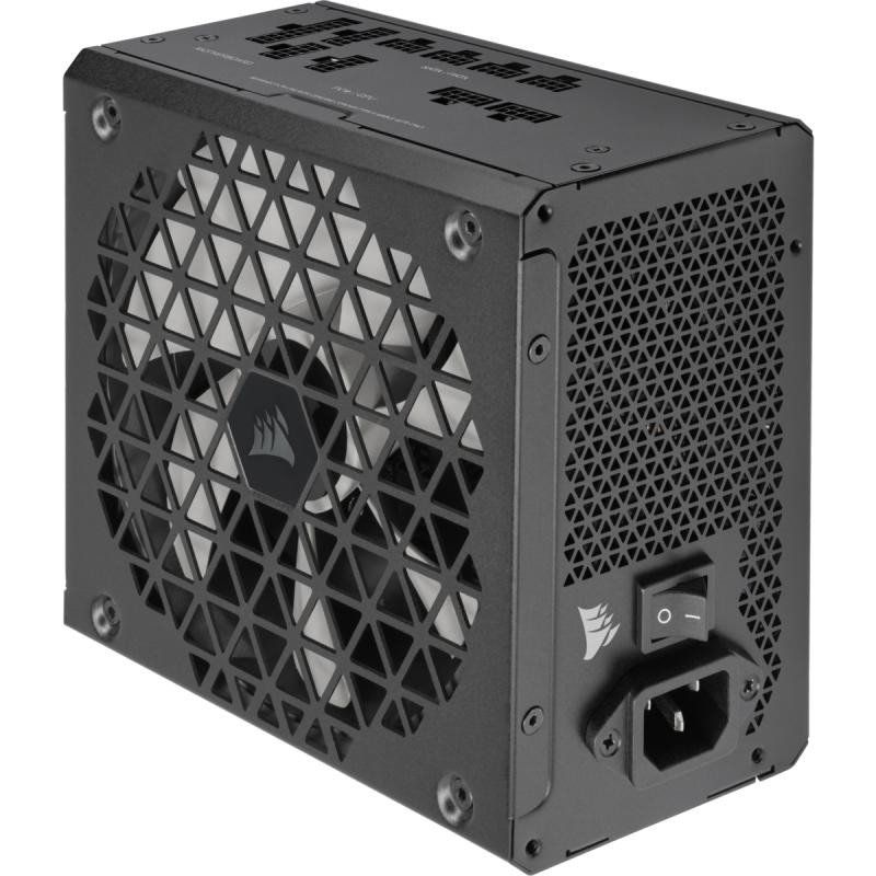 Corsair RM750x SHIFT Alimentation ATX Entièrement Modulaire - Interface Latérale Modulaire - Compliant ATX 3.0 &amp; PCIe 5.0 - Condensateurs Évalués à 105°C - Efficacité 80 PLUS Gold - Noir