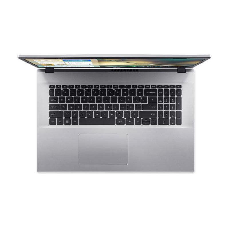 Acer Aspire 3 A317-54 Intel® Core? i3 i3-1215U Ordinateur Portable 43,9 cm (17.3&quot;) Full HD 16 Go DDR4-SDRAM 512 Go SSD Wi-FI 5 (802.11ac) Windows 11 Home Argent
