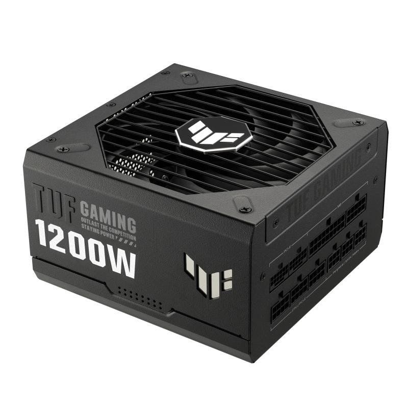 ASUS TUF GAMING 1200W Gold – Bloc d&#39;alimentation PC (850 Watt, modulable, 80+ Gold, ATX 3.0 compatible, Ventilateurs axiaux à double roulement à billes, Revêtement protecteur du circuit imprimé)