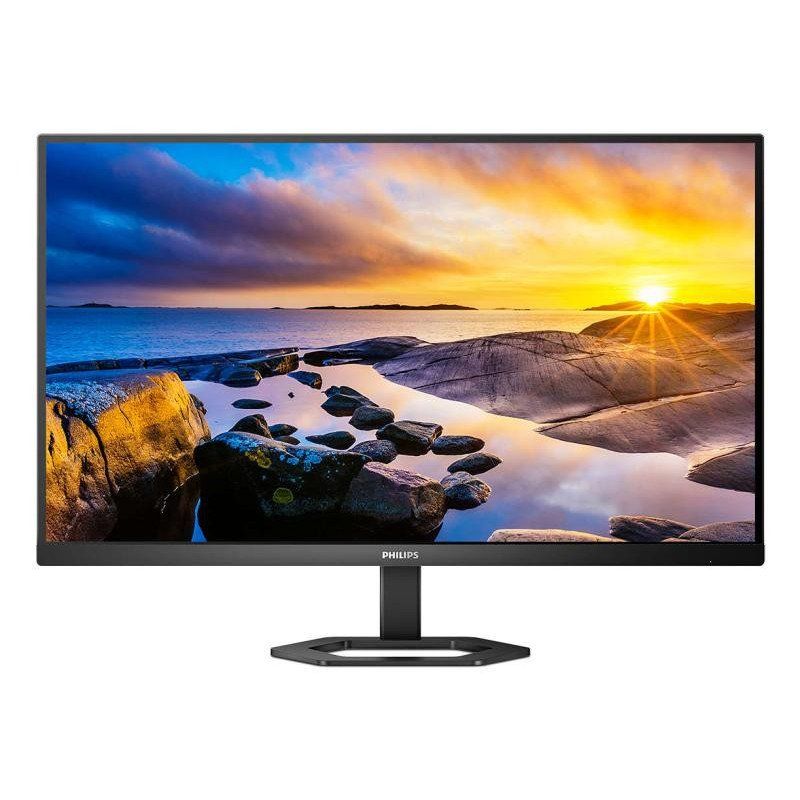 Philips 27E1N5500LA - Moniteur QHD 27 Pouces, VA, 1 ms, 75 Hz, Haut-parleurs, Réglable en Hauteur, Mode Faible luminosité, Smart Contrast (2560 x 1440, 300 CD/m², HDMI 1.4 / DP 1.2)