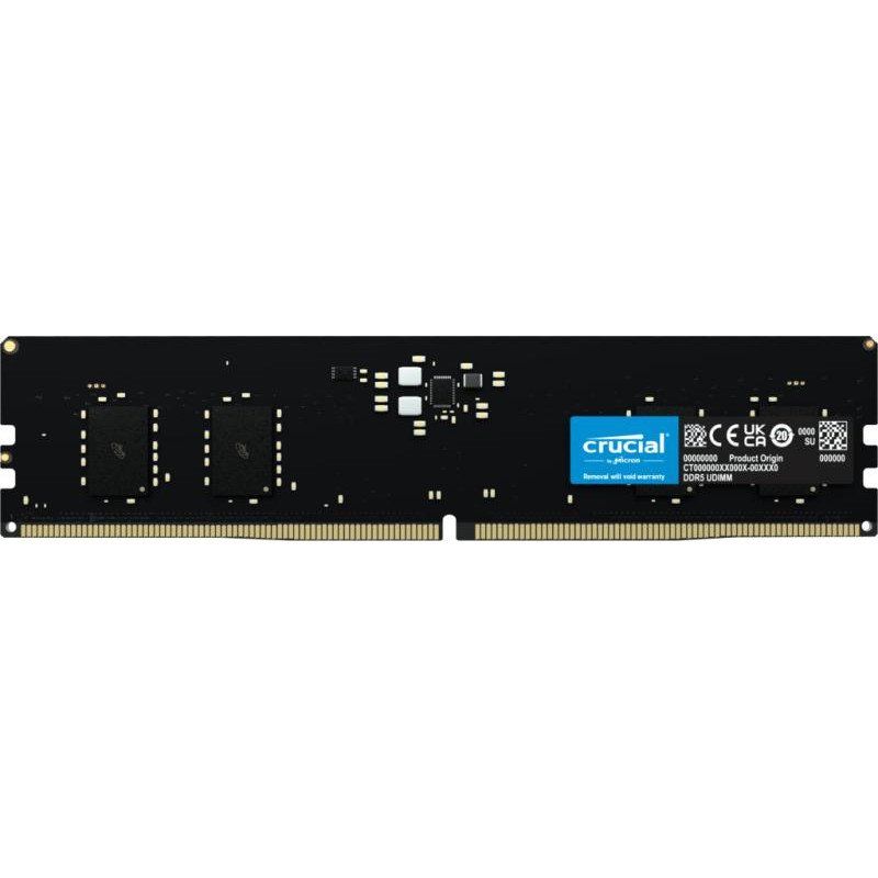 Crucial RAM DDR5 8Go 4800MHz, PC Mémoire RAM, Memoire Haute Performance, CL40 - CT8G48C40U5