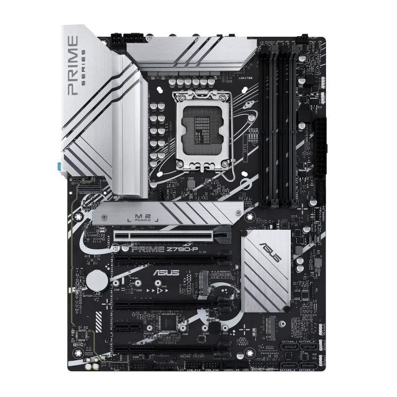 ASUS PRIME Z790-P – Carte mère Intel LGA 1700 ATX (14+1 DrMOS, PCIe 5.0, 3 x M.2, DDR5, Realtek 2.5 Gb LAN, HDMI, Display Port, USB 3.2 Gen 2x2 Type-C, Thunderbolt, USB4, Arua Sync RGB)