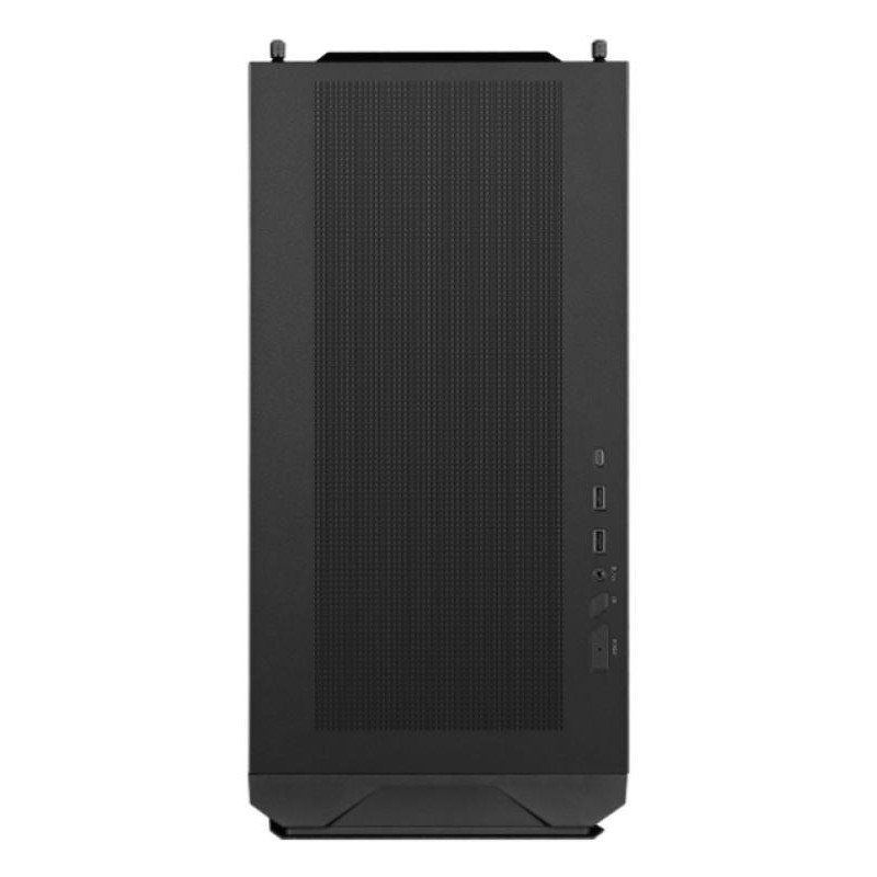 MSI MPG Velox 300R Airflow PZ Boîtier PC Gaming Moyen Tour, Ventilateur Double Couche 160 mm, fonctionnalités EZ-DIY, Compatible radiateurs de 360 mm et Cartes mères ATX à connecteurs arrière