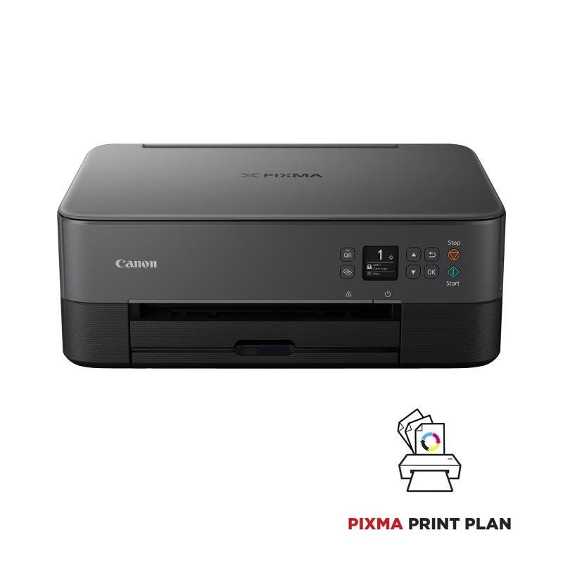 Canon Série PIXMA TS5350i - Imprimante pour la Maison Tout-en-Un, Écran OLED | sans Fil pour Une Impression Facile avec Un Smartphone | Imprimante Canon pour la Maison, Abonnement PIXMA Print Plan