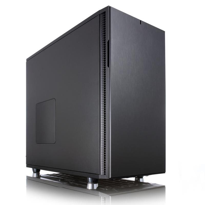 Fractal Design Define R5 - Mid Tower Computer Case - ATX - Optimized for High Airflow and Silent - 2X Fractal Design Dynamic GP-14 140mm Silent Fans Included - Water-Cooling Ready - Black
