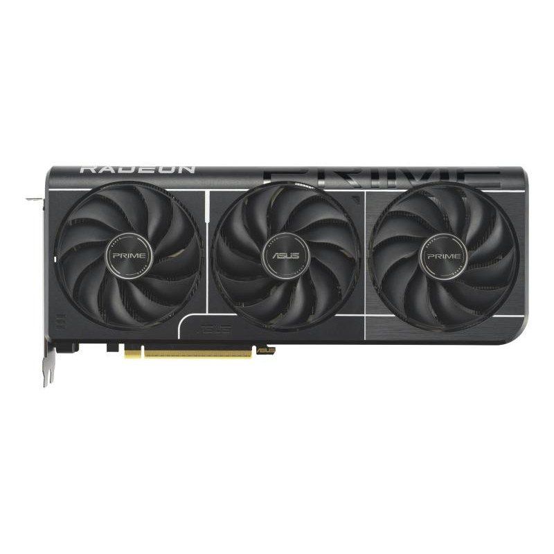 Asus Prime Radeon RX 9060 XT 8GB GDDR6 OC Edition – Carte Graphique (PCIe 5.0, HDMI, DisplayPort 2.1, 2.5 Slot, Ventilateurs axiaux, revêtement Protecteur PCB, Dual BIOS, GPU Guard)