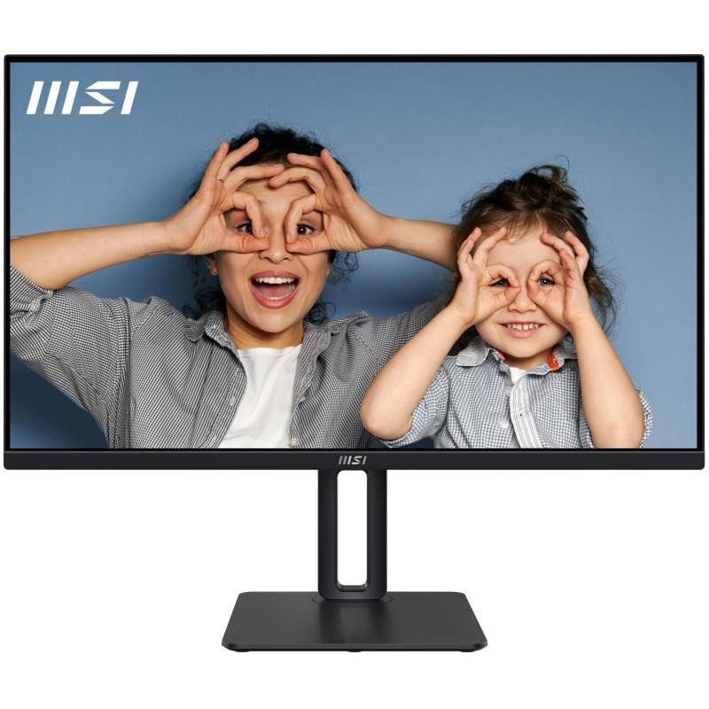 MSI Pro MP275P écran bureautique 27&quot; Full HD - Dalle IPS 1920 x 1080, 100 Hz, écran respectueux des Yeux, Haut-parleurs intégrés, Ajustable sur 4 Axes - HDMI 1.4b, D-Sub (VGA)