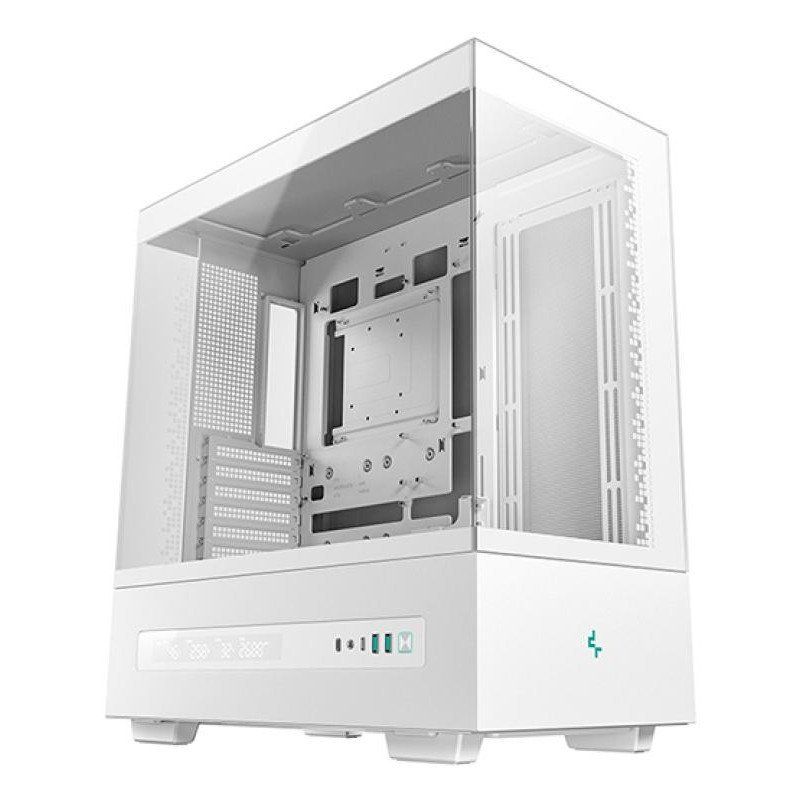 MSI MAG CORELIQUID I360 WHITE Watercooling AIO - Large plaque froide en cuivre, ARGB sur tête de bloc et ventilateurs LDB, waterblock à double chambre, radiateur Split-Flow, compatible Intel &amp; AMD