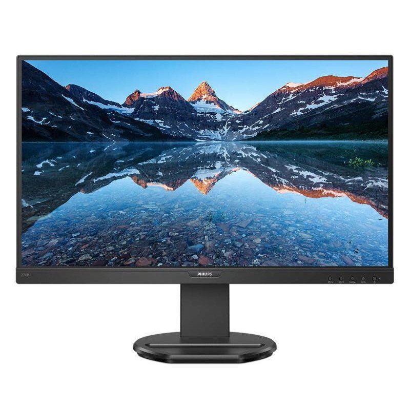 Philips Moniteur 276B9 68 cm (27 Pouces) (QHD, HDMI, DisplayPort, USB-C, hub USB, 2560x1440 px, 75 Hz, FreeSync, Temps de réponse de 4 ms) Noir