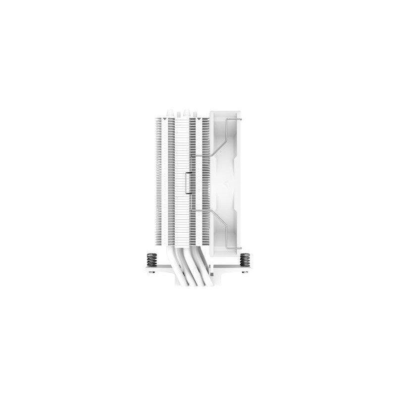 Cooler Master MasterLiquid 240L Core ARGB (2023) Watercooler pour Processeur - Pompe à Double Chambre Gen S, Radiateur &amp; Ventilateurs ARGB 120mm Supérieurs, Brackets LGA 1700 &amp; AM5 - Blanc