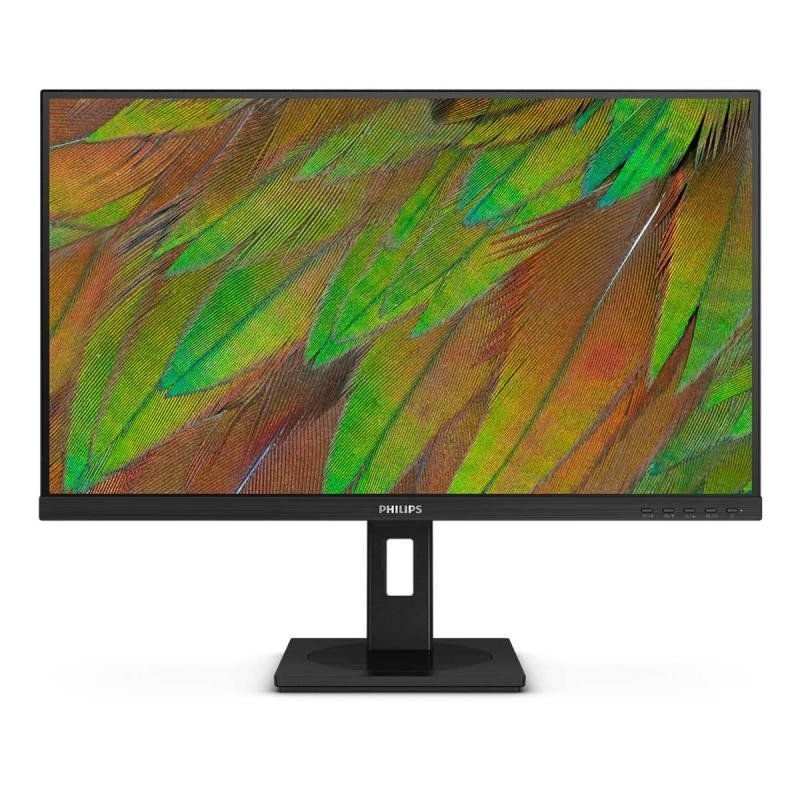 Philips 27B1U3900 - Moniteur Ultra HD 27 Pouces, réglable en Hauteur, Haut-parleurs, Adaptive Sync (3840x2160, 60 Hz, 2X HDMI 2.0, 1x DisplayPort 1.4, 1x USB-C (90 W PD), RJ45, Hub USB) Noir