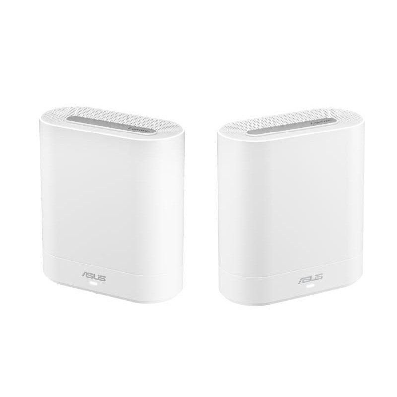 ASUS ExpertWiFi EBM68 x 2 – Système maillé professionnel de sécurité Tri-Bande AX7800 (supporte jusqu&#39;à 5 SSID, VLAN, SDN, portail invité personnalisé, 2.5 Gbps, Sécurité réseau professionnelle)