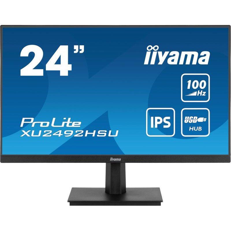 iiyama XU2492HSU-B6-23.8&quot;,IPS,1920x1080/100Hz,1H1DP