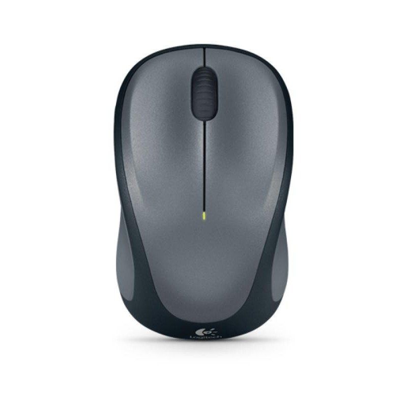 Logitech M235 Souris Sans Fil, 2.4GHz avec Récepteur USB Unifying, Suivi Optique 1000 PPP, Pile 12 Mois, Compatible avec PC, Mac, Ordinateur Portable, Chromebook - Gris