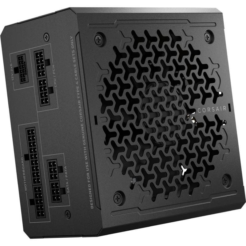 CORSAIR RM650e (2025) Alimentation ATX entièrement modulaire et silencieuse avec câble 12V-2x6 - Compatible ATX 3.1 et PCIe 5.1, efficacité Cybenetics Gold, condensateurs résistant à 105°C - Noir