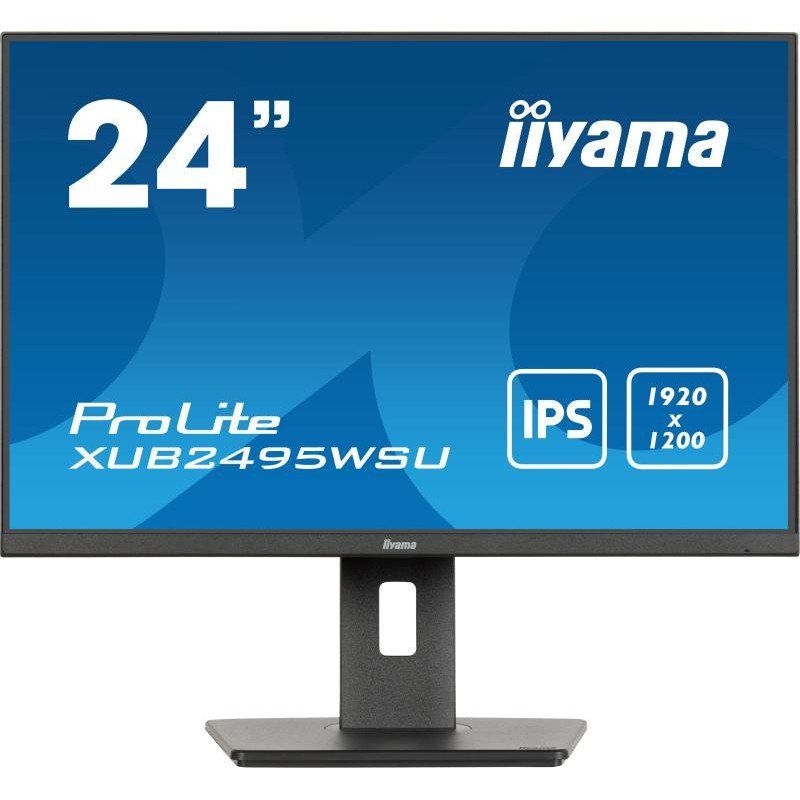 iiyama XU2495WSU-B7-24, IPS, 1920 x 1200/75Hz, 1H1DP, Has