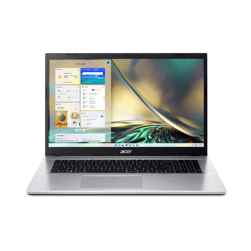 Acer Aspire 3 A317-54 Intel® Core? i3 i3-1215U Ordinateur Portable 43,9 cm (17.3&quot;) Full HD 16 Go DDR4-SDRAM 512 Go SSD Wi-FI 5 (802.11ac) Windows 11 Home Argent