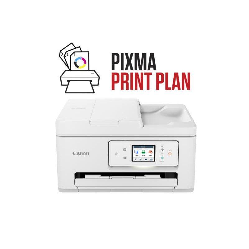 Canon Série PIXMA TS7750i Imprimante Tout-en-Un, Copieur, Scanner pour la Maison | sans Fil pour Une Impression Facile avec Smartphone | Imprimante pour la Maison, Abonnement PIXMA Print Plan