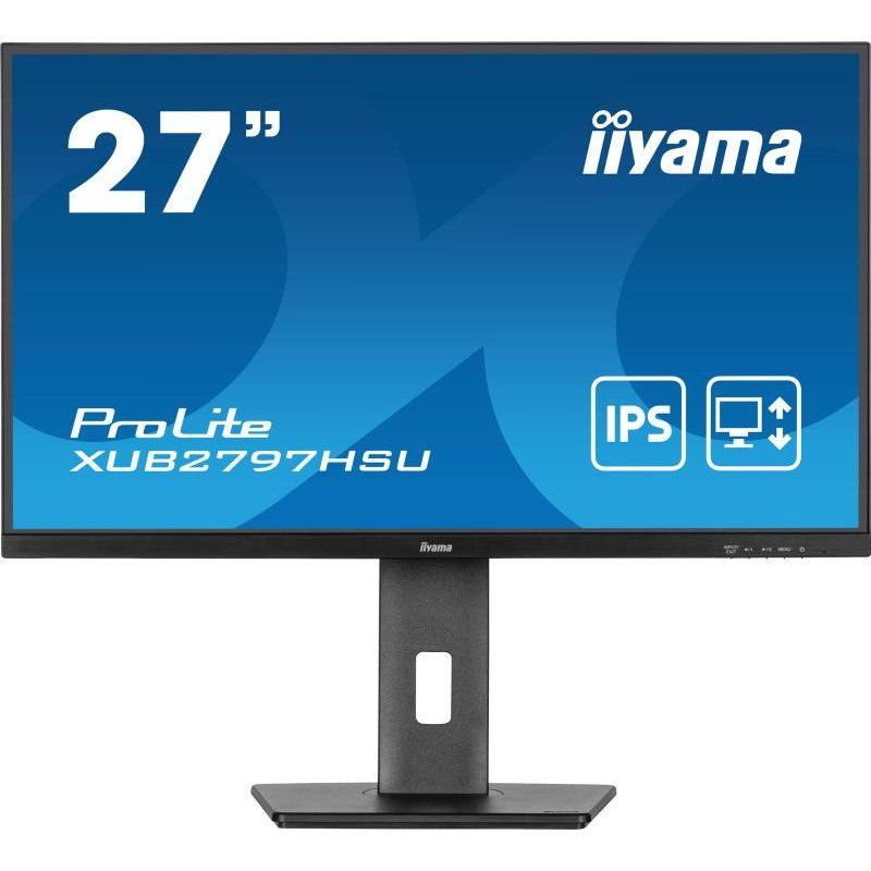iiyama XUB2797HSU-B2-27, IPS, 1920 x 1080/100Hz, 1H1DP, Has