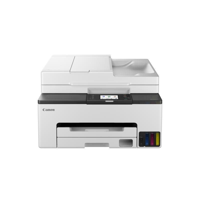 Canon MAXIFY GX2050 Imprimante A4 Couleur pour la Maison et Le Bureau, Imprimante, Copieur, Scanner et Télécopieur Jet d&#39;encre MegaTank Tout-en-Un, sans Fil, Connectivité Wi-FI, Ethernet et USB