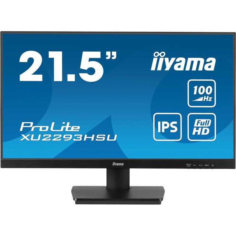 iiyama - XU2293HSU-B7-21.5 Pouces, Moniteur IPS, 1920x1080-100Hz, 1H1DP