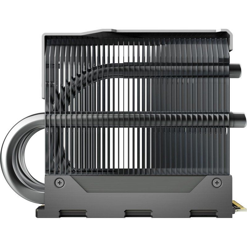 MSI SPATIUM M580 PCIe 5.0 NVMe M.2 2TB FROZR - Disque SSD Interne 2 to avec radiateur, PCIe 5.0 NVMe M.2, Lecture 14600 MB/s &amp; Écriture 12700 MB/s, 3D NAND, Garantie 5 Ans (1400 TBW)