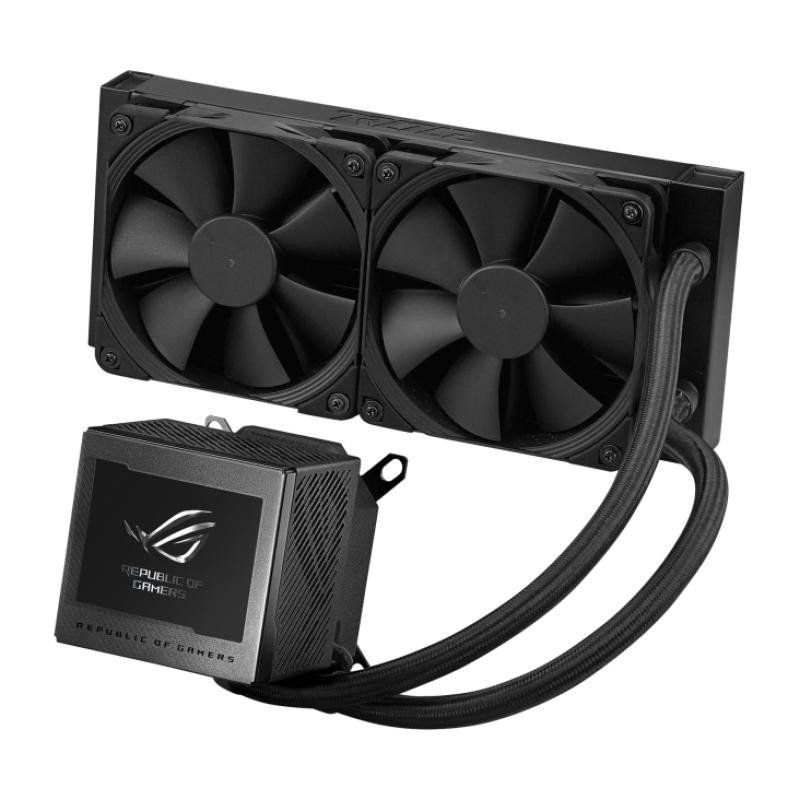 ASUS ROG RYUJIN III 240 – Refroidisseur liquide CPU tout-en-un (écran LED 3,5&quot;, solution de pompe Asetek 8e gen, 2 ventilateurs de de radiateur Noctua 2000 PWM 120mm)