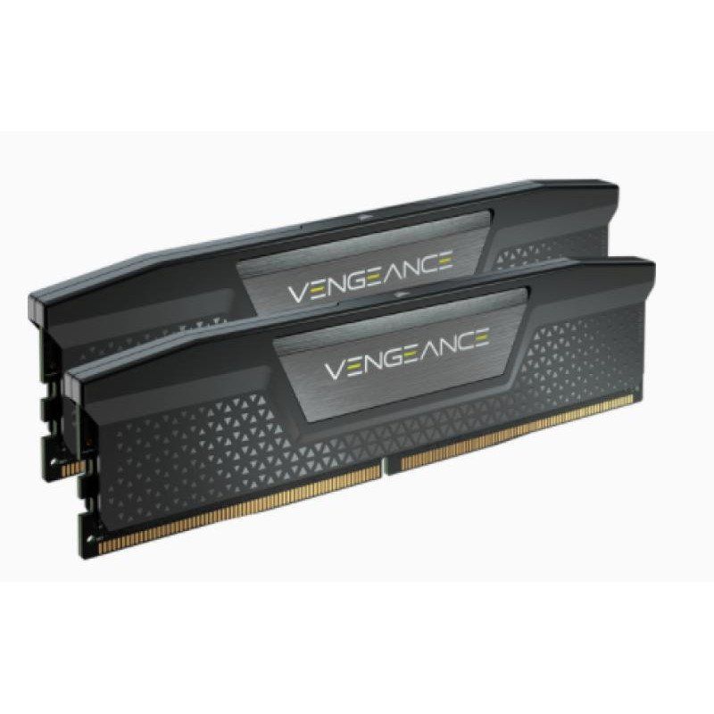 CORSAIR VENGEANCE DDR5 RAM 32Go (2x16Go) 4800MHz CL40 Intel XMP Compatible iCUE Mémoire d&#39;Ordinateur - Noir (CMK32GX5M2A4800C40)