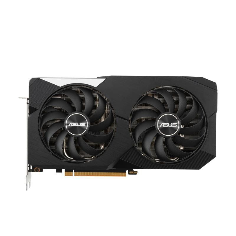 ASUS DUAL AMD Radeon RX 6600 XT OC Edition – Carte graphique (8GB GDDR6, AMD RDNA 2, PCIe 4.0, HDMI 2.1, Ventilateurs axiaux à double roulement à billes, 0dB)
