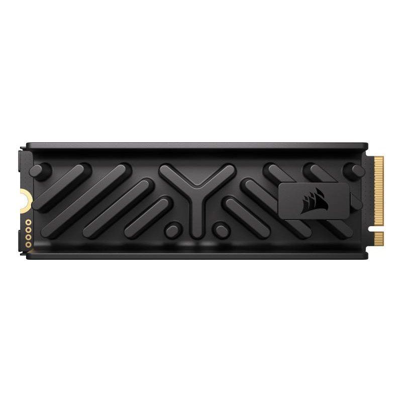 Corsair MP700 Elite 1 to PCIe 5.0 x4 NVMe M.2 SSD – Dissipateur Thermique en Aluminium Inclus – Jusqu&#39;à 10,000MB/sec – Haute Densité 3D TLC NAND – M.2 2280 – Compatible DirectStorage – Noir