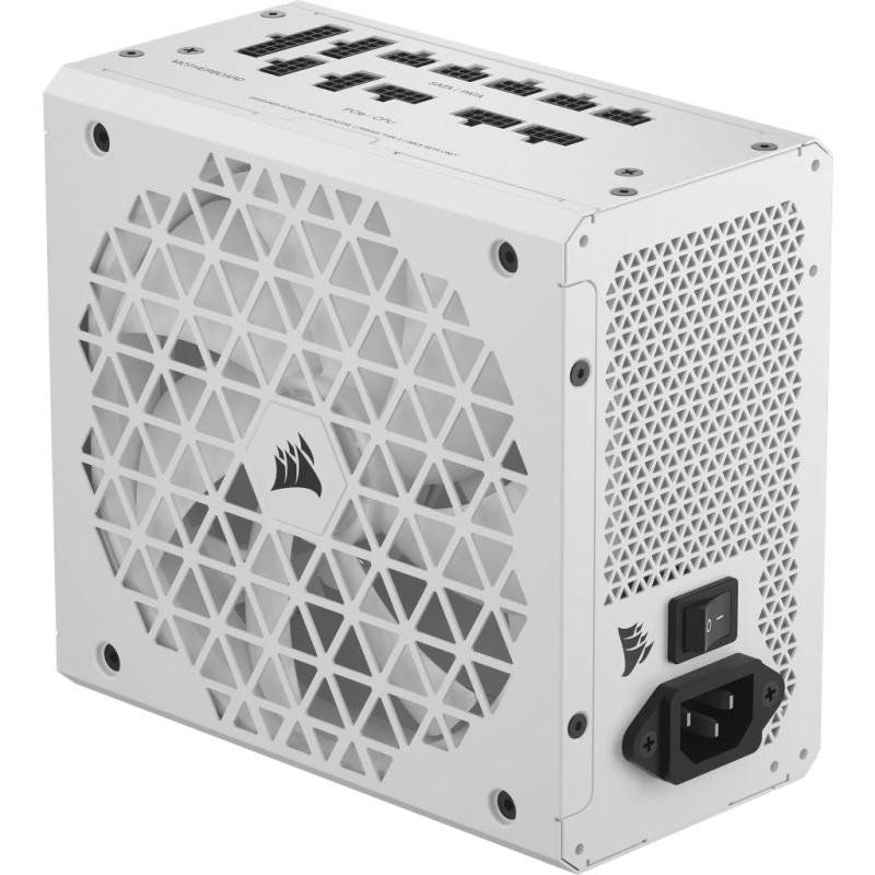 Corsair RM850x Shift Alimentation ATX Entièrement Modulaire - Interface Latérale Modulaire - Compliant ATX 3.1 &amp; PCIe 5.1 - Condensateurs Évalués à 105°C - Efficacité 80 Plus Gold - Blanc
