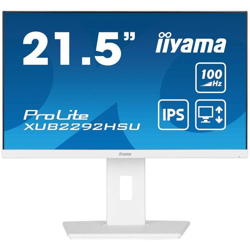 iiyama Prolite XUB2292HSU-W6 21.5&quot; IPS FullHD 100Hz USB-A Altavoces Altura Ajustable