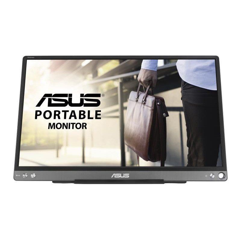 ASUS ZenScreen MB16ACE - Écran portable IPS Full HD (1920 x 1080) de 15,6 pouces avec câble USB de type C, anti-fatigue oculaire - livré avec étui léger intelligent - écran externe pour ordinateur ...
