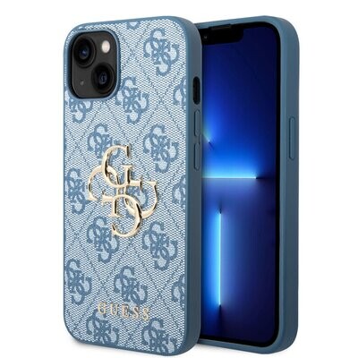 Guess iPhone 15 Plus TPU Hardcase - 4G - Big Metal Logo