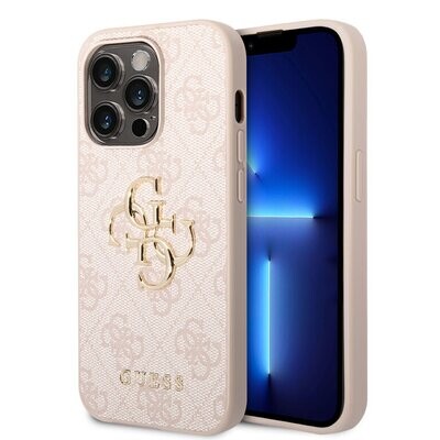 Guess iPhone 15 Pro TPU Hardcase - 4G - Big Metal Logo