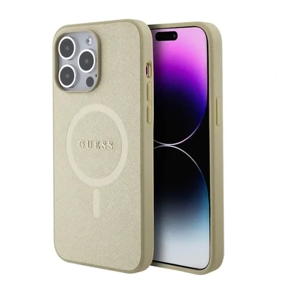 Guess iPhone 15 Pro Max Hardcase - Saffiano