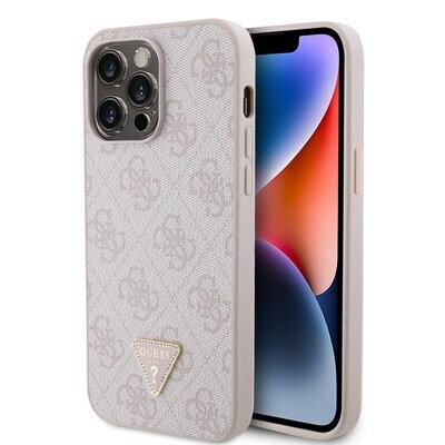 Guess iPhone 14 Pro Max Hardcase - 4G Logo - Strass